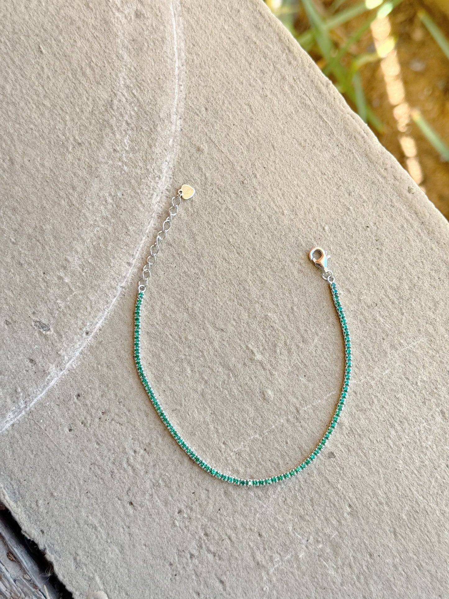 Tennis Bracelet 16 cm + 3 cm extension Available in Different Colors