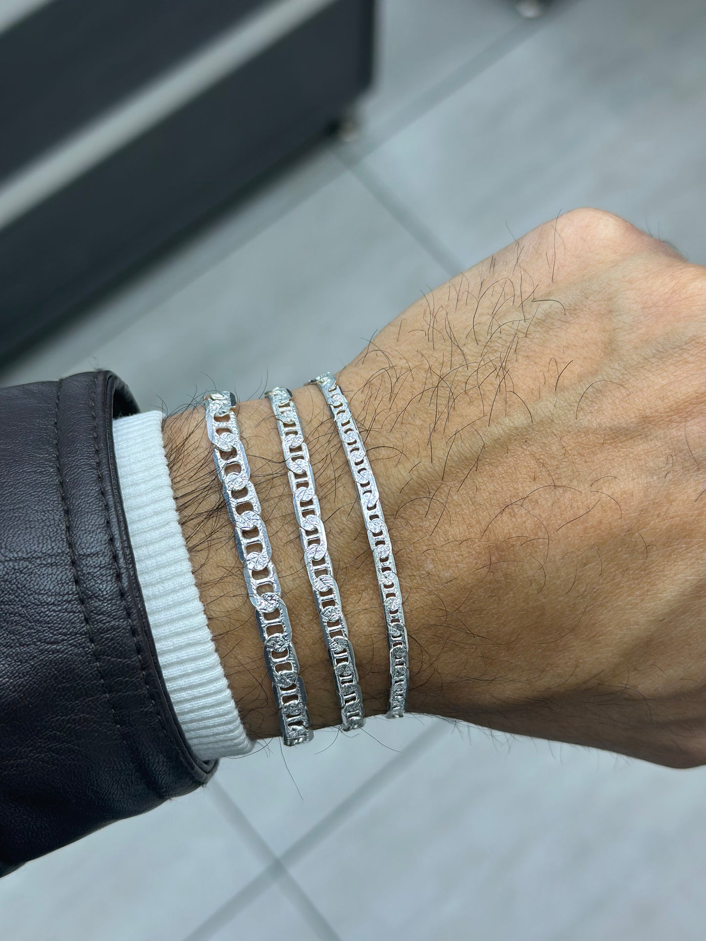 Marina link Design Men Bracelet