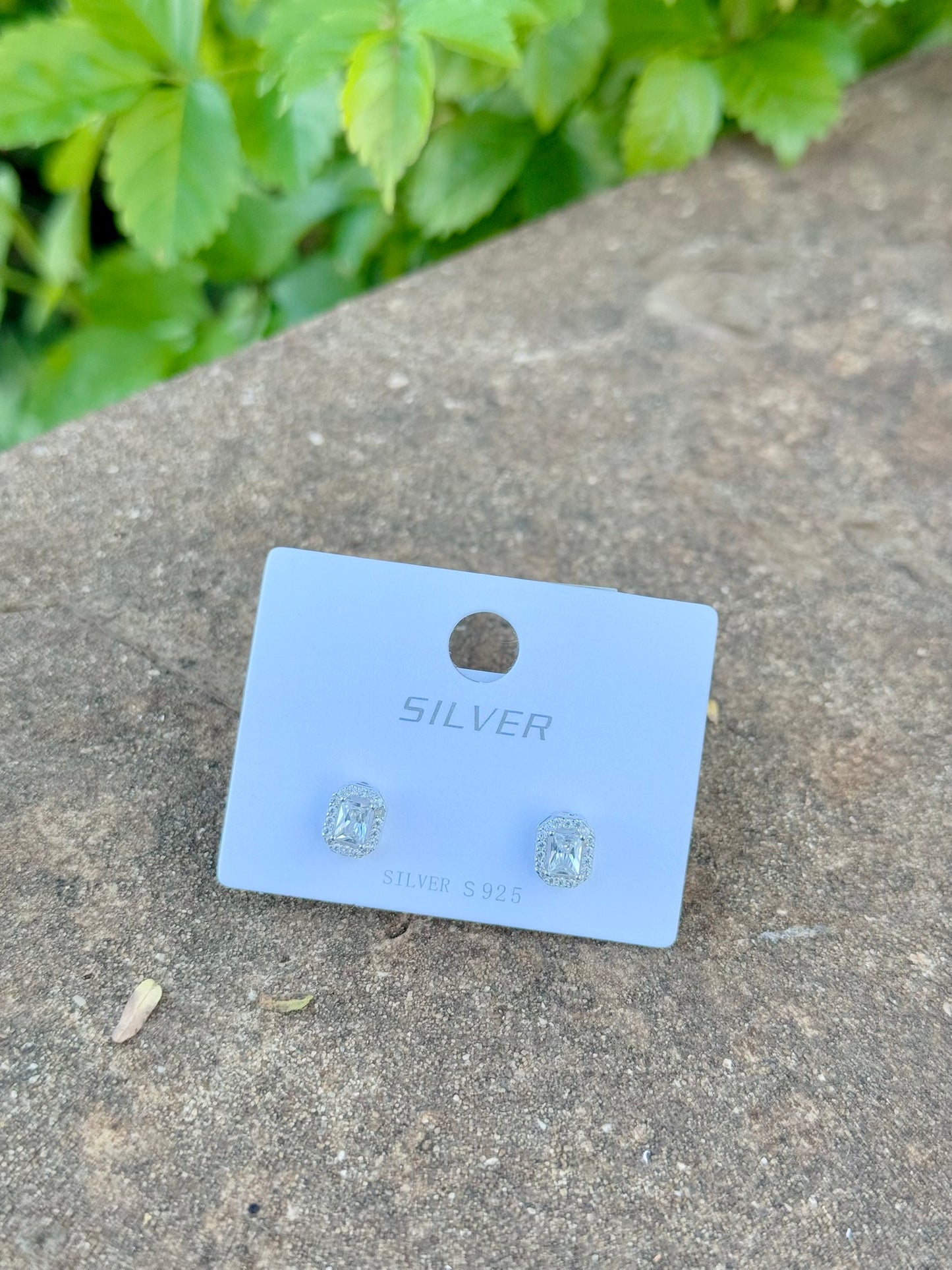 Small Square Design Earrings