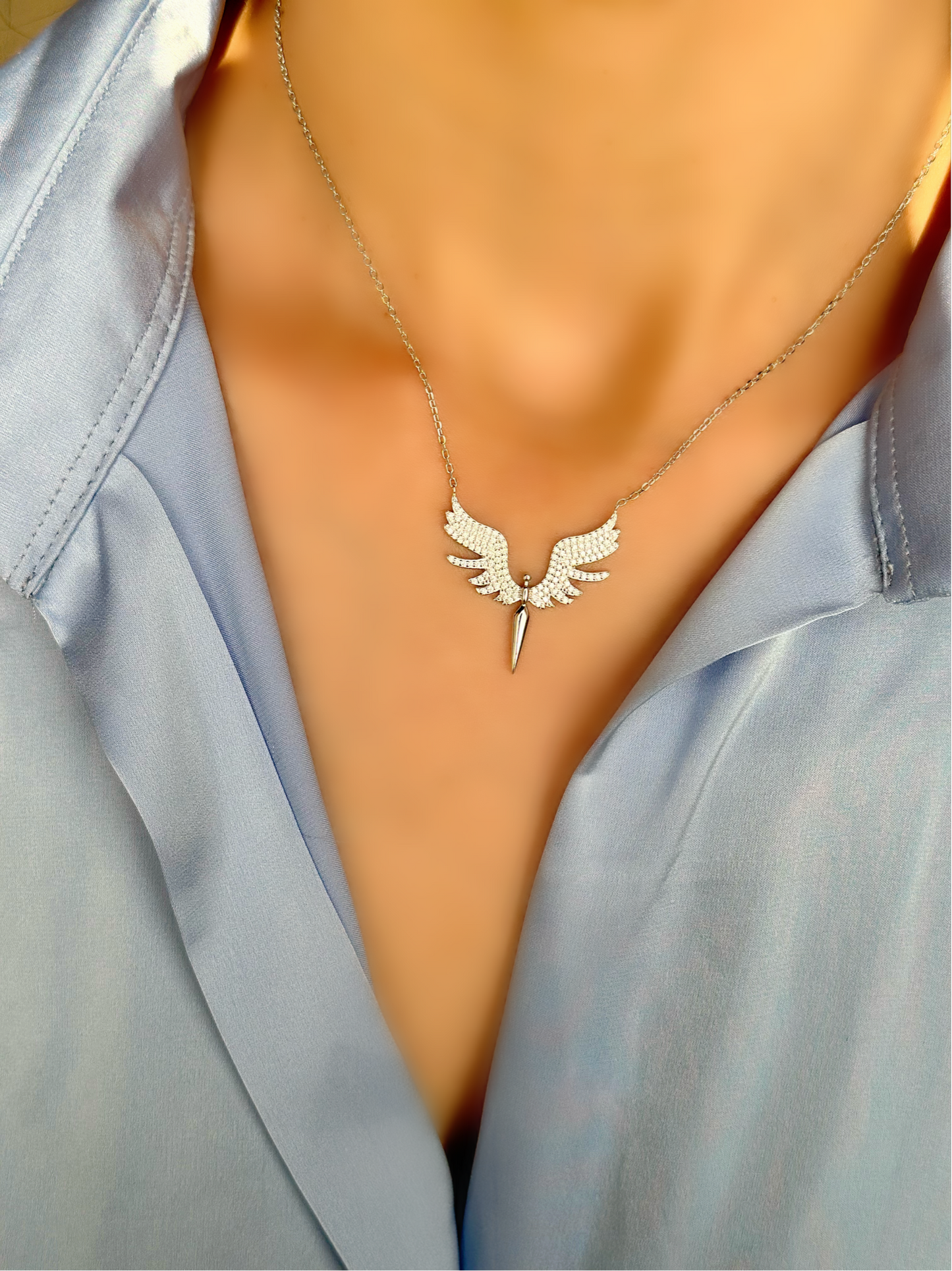 Necklace “طائر العنقاء” Phoenix Bird