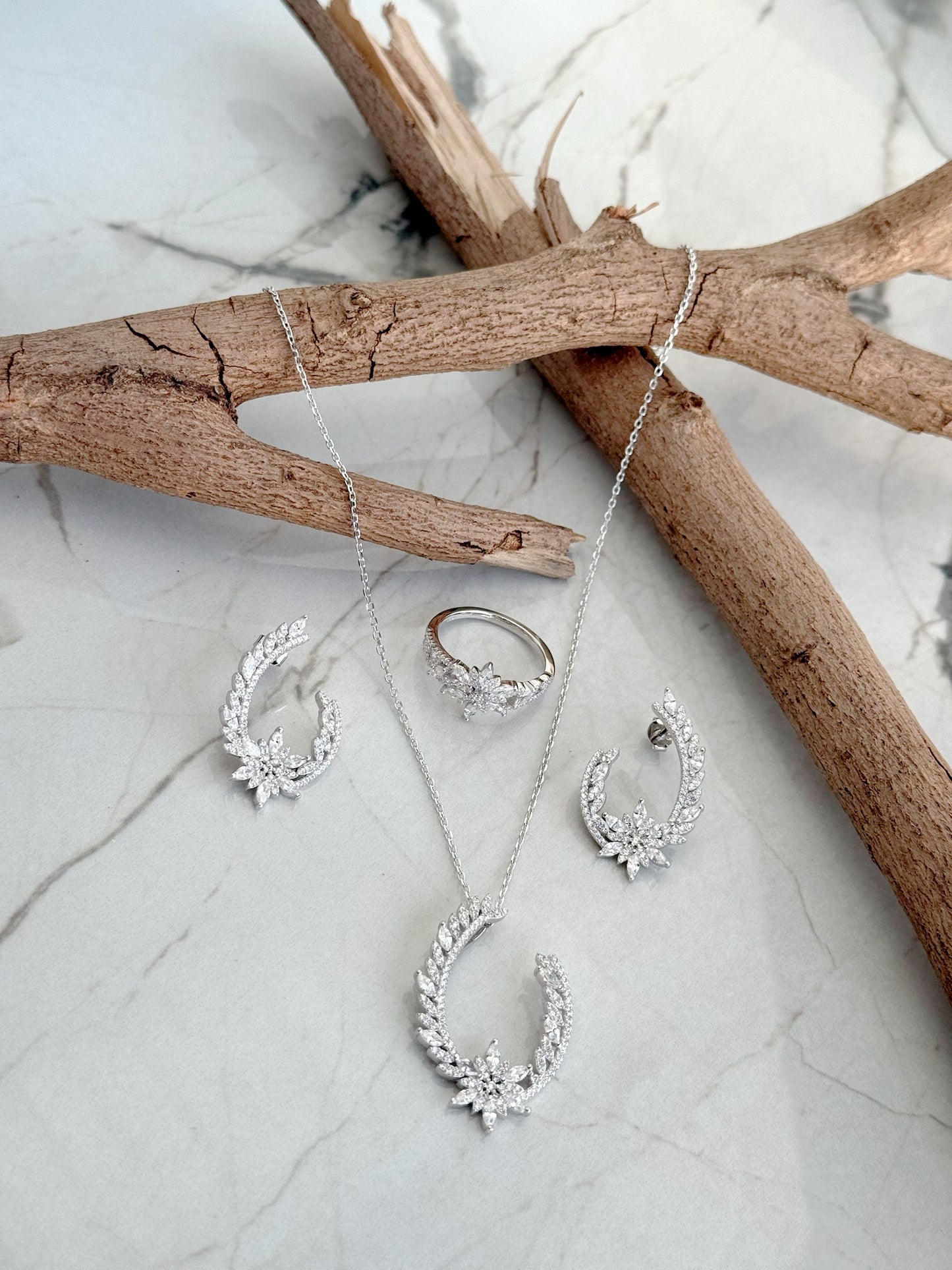 Three Pieces Wedding & Special Occasion Set Style 2