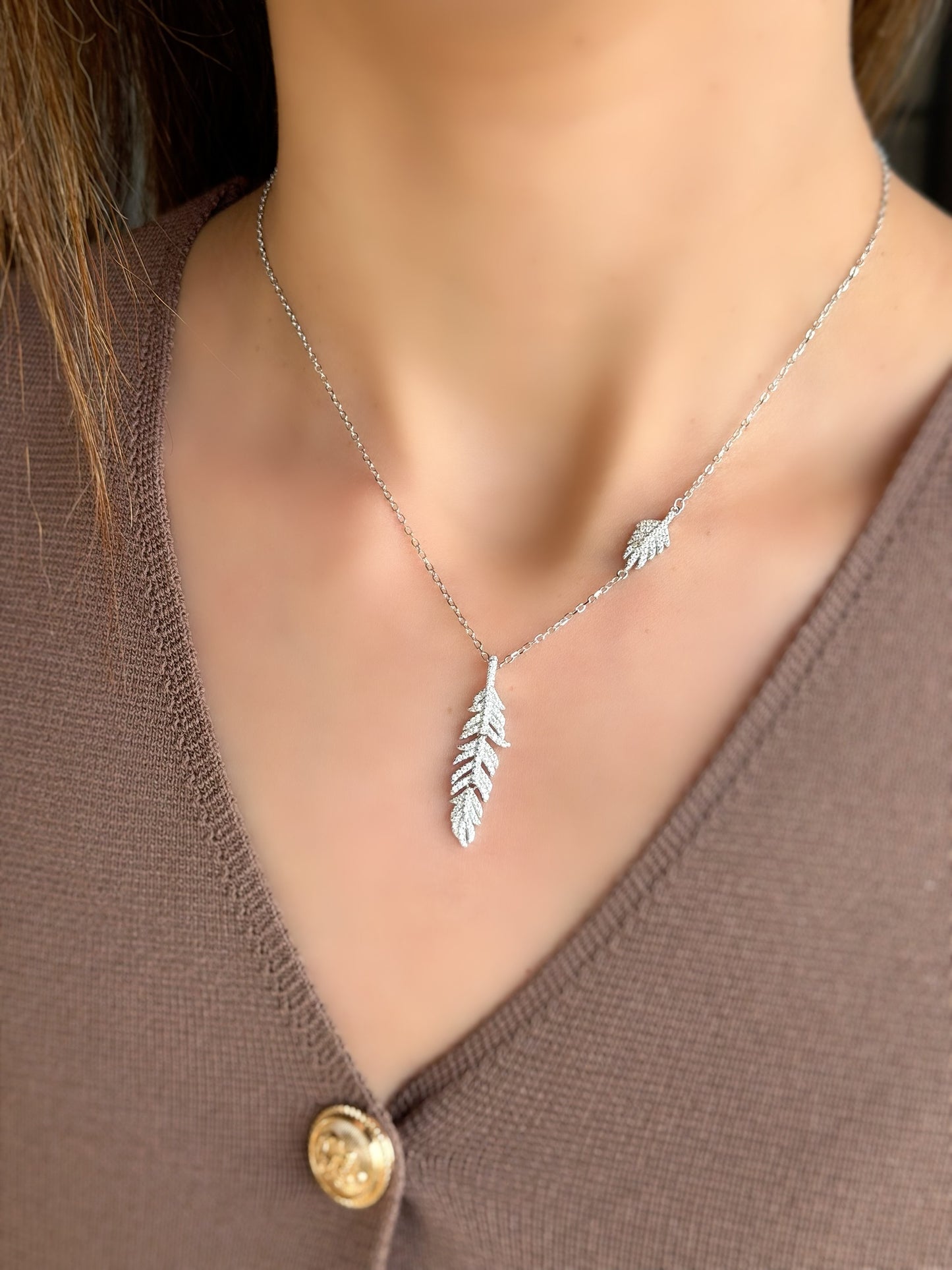 Leaf Design Necklace