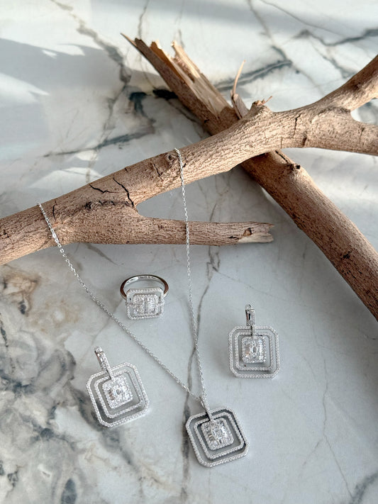 Three Pieces Wedding & Special Occasion Set Style 7