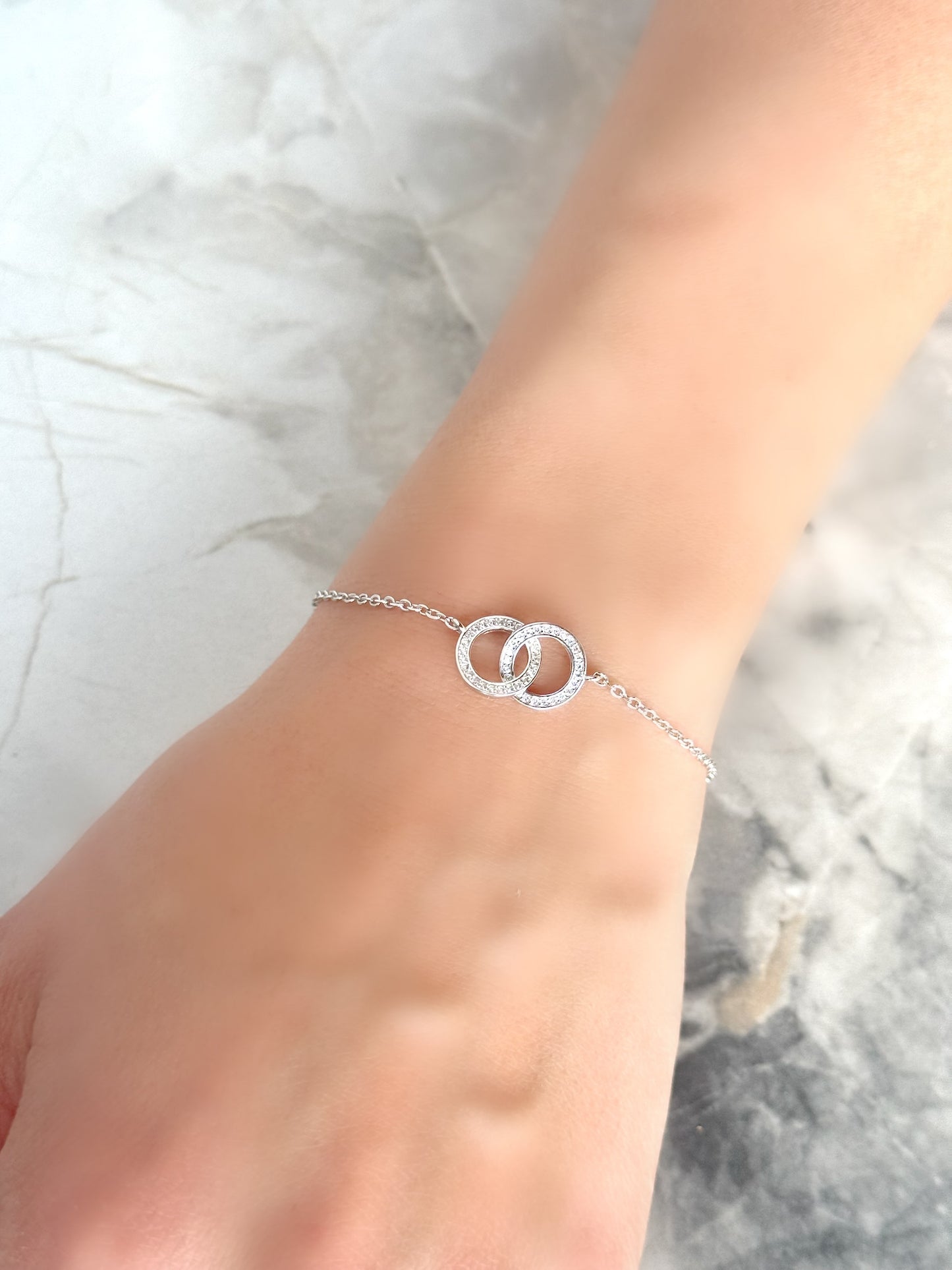 Two Circles Design Bracelet