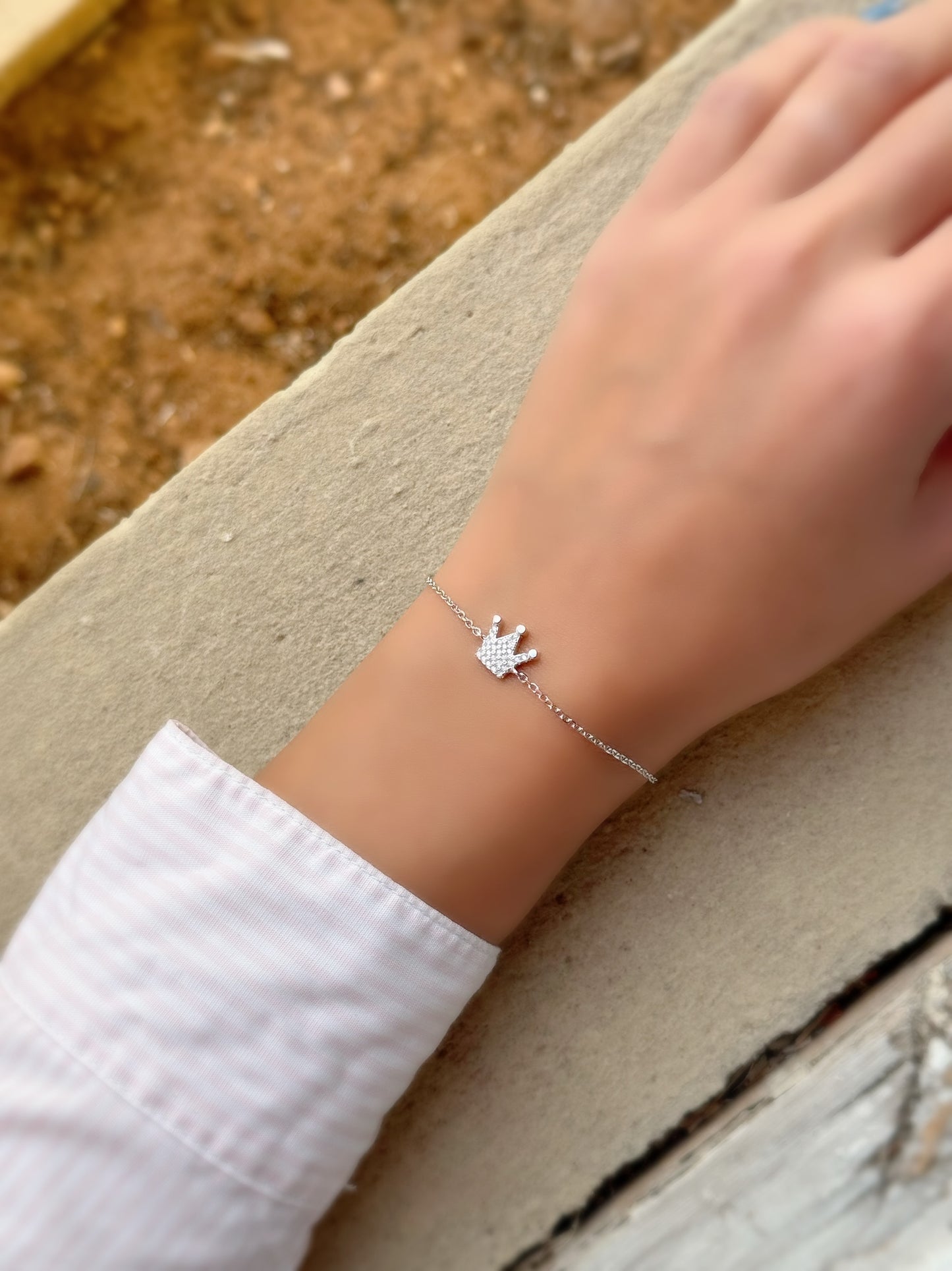 Small Crown Bracelet