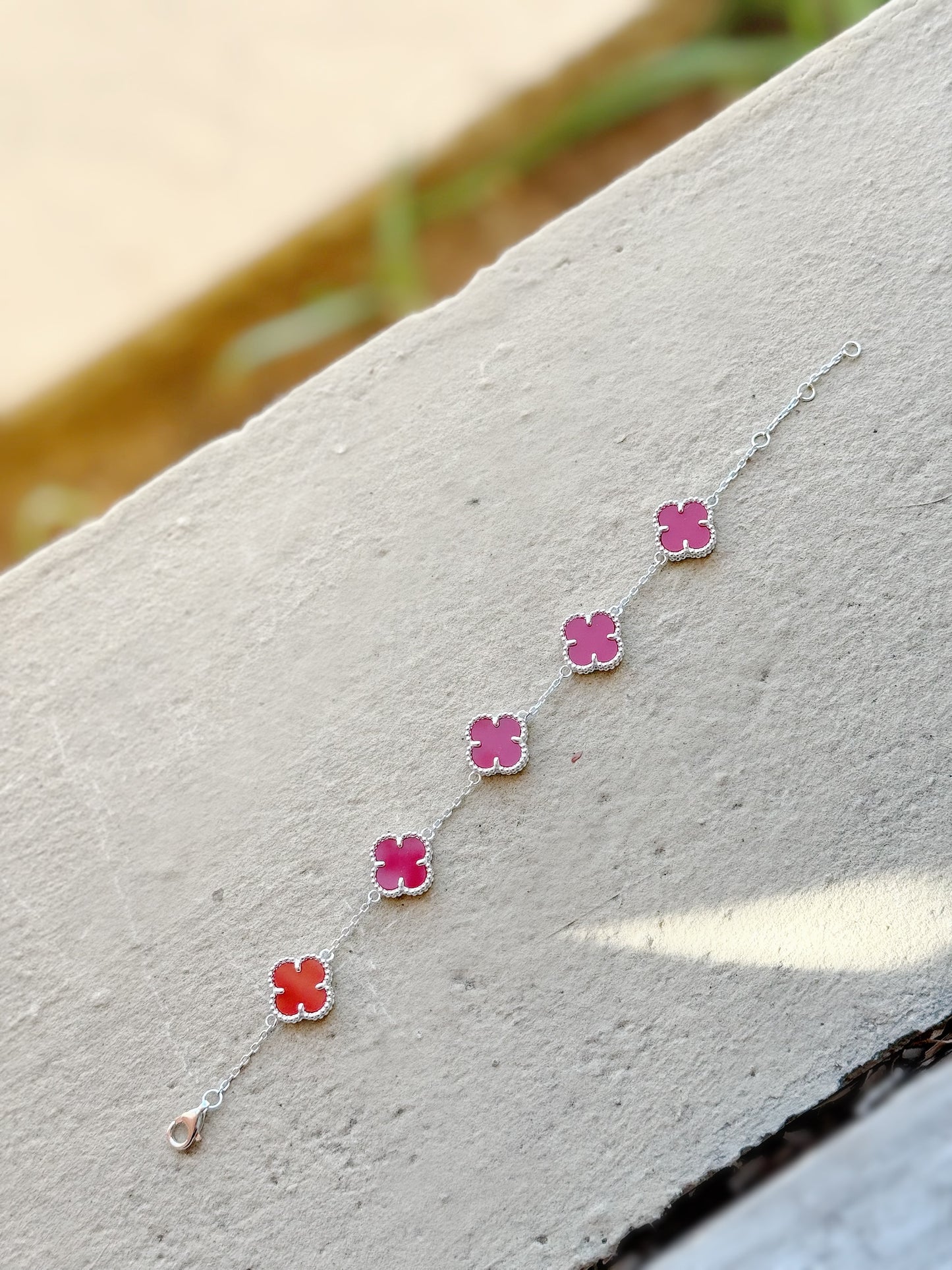 Van Cleef Red Color Bracelet