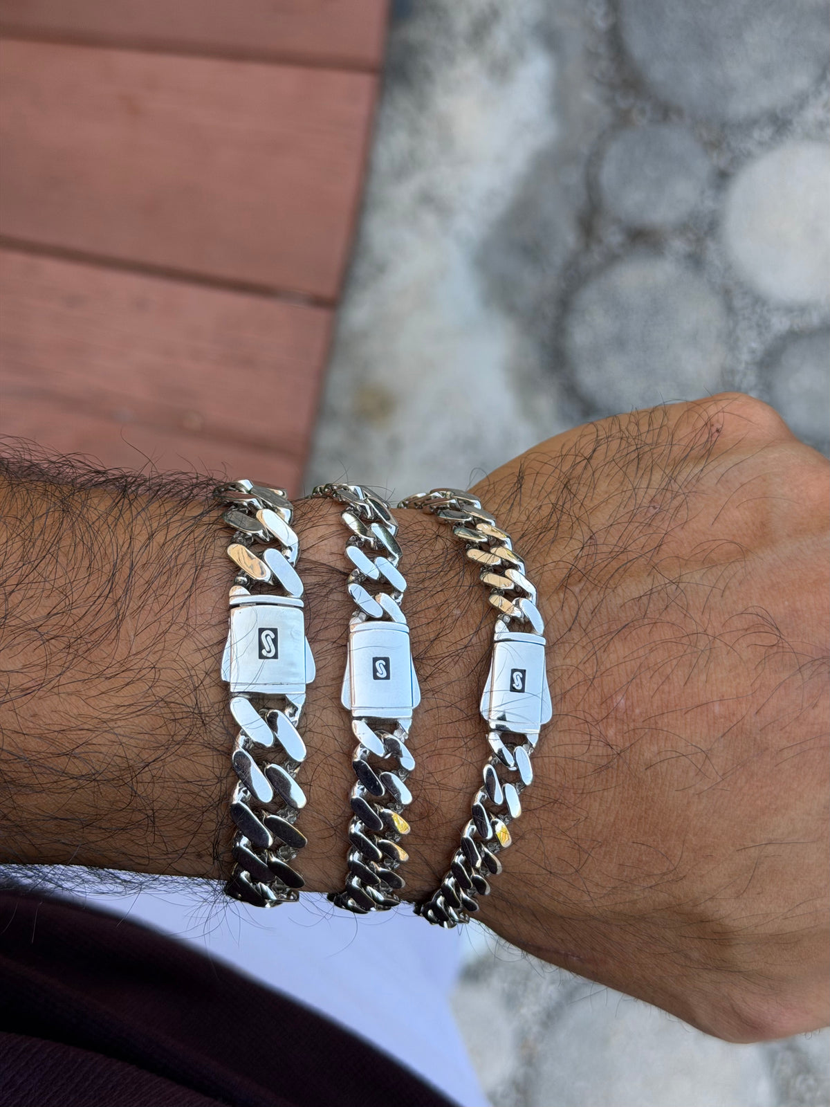 Miami Cuban Design Men Bracelet