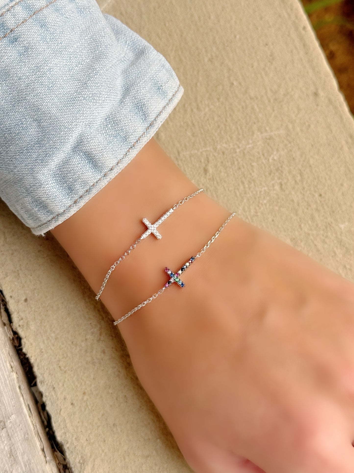 Cross Design Bracelet