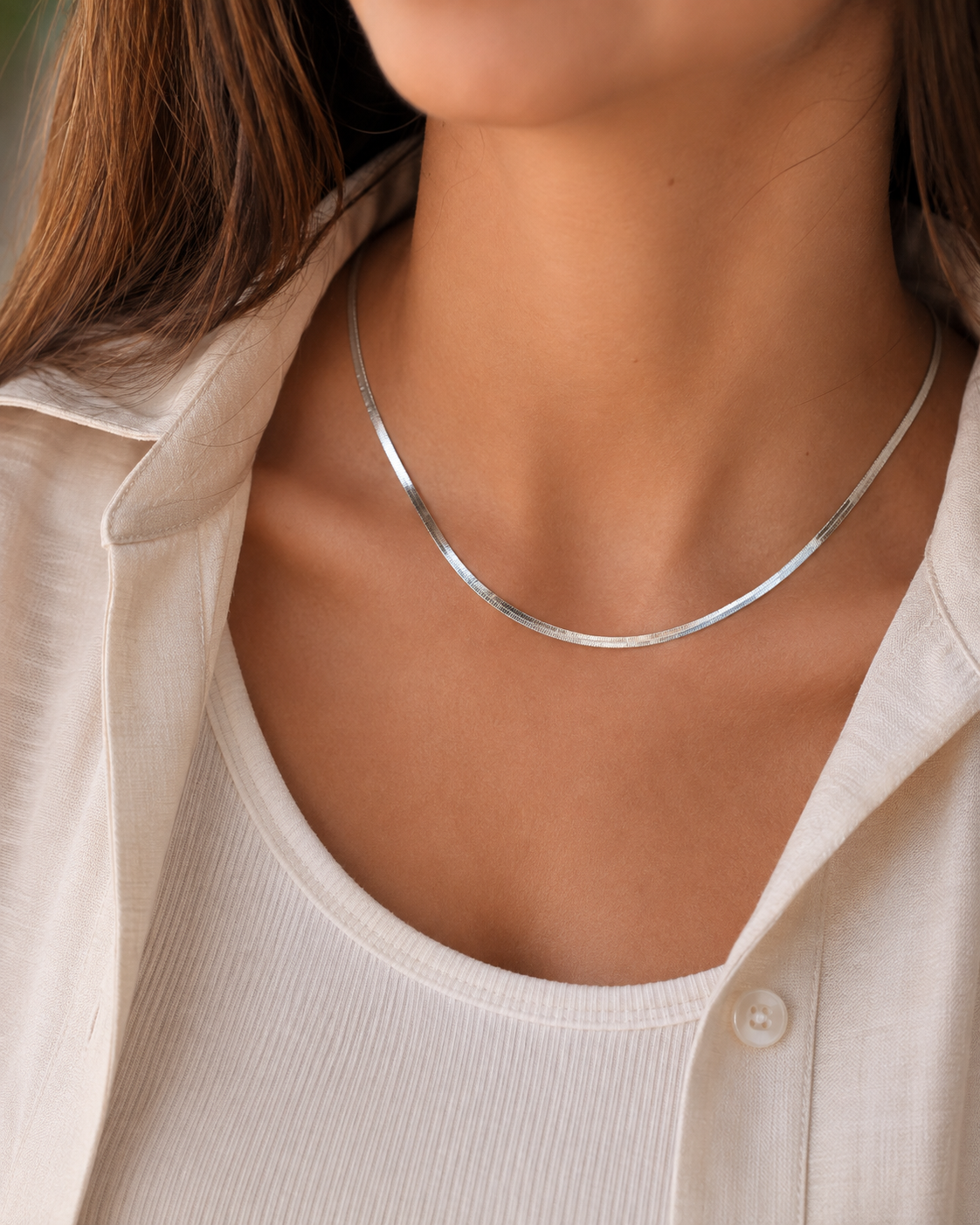 Flat Snake Design Chain