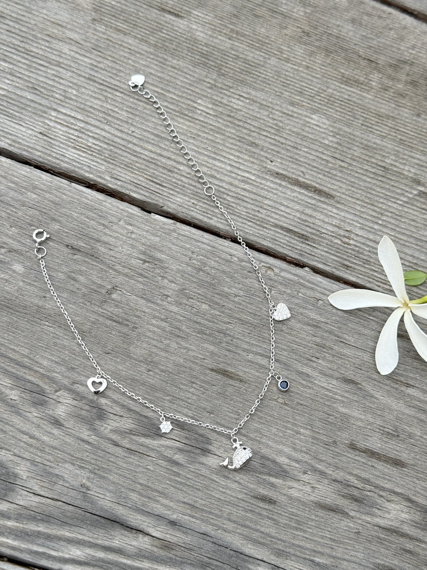 Dolphin Design Anklet