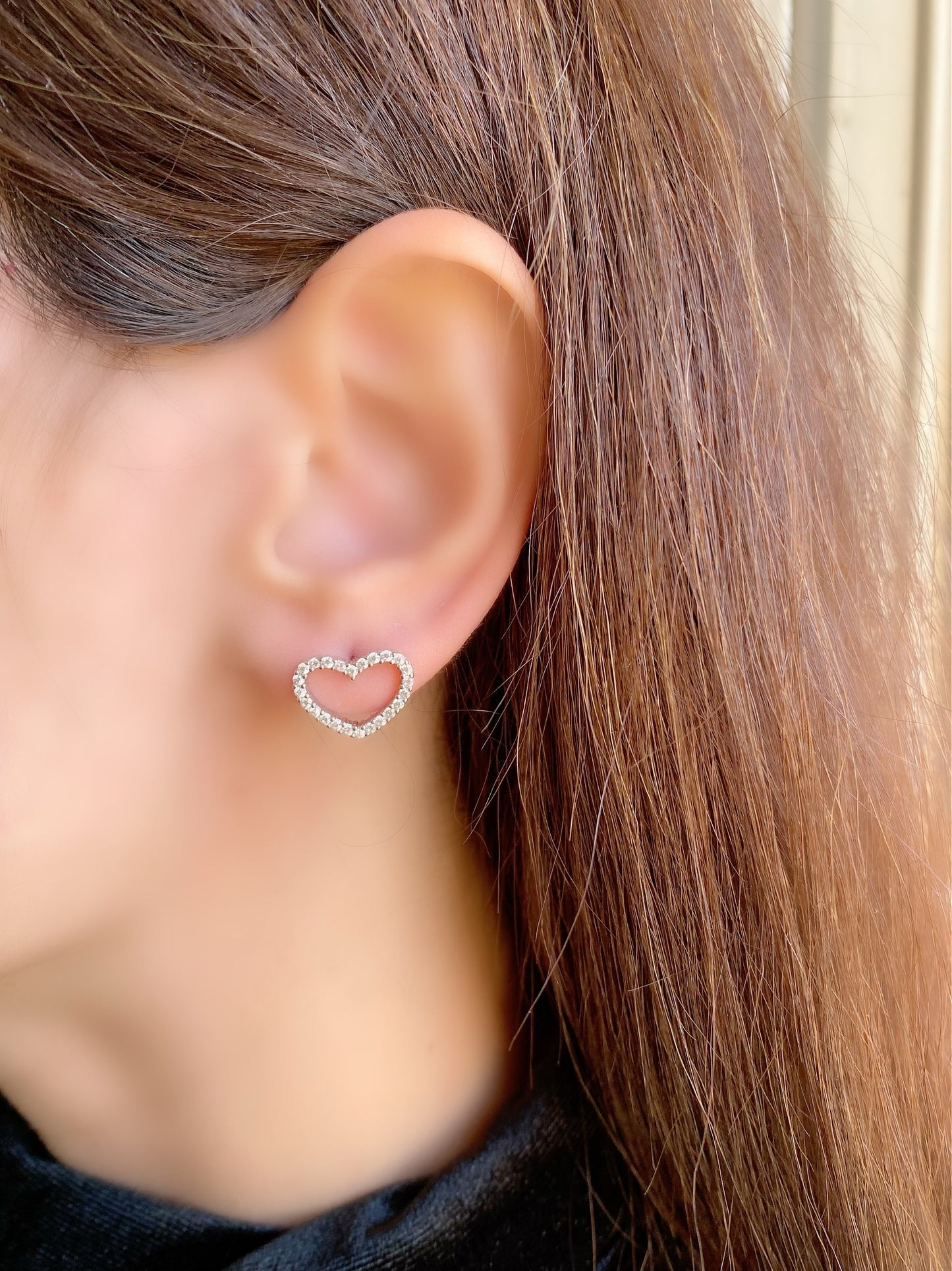 Heart Design Earrings