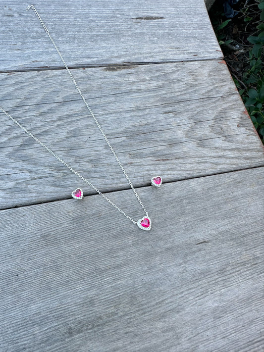 Heart Set Available In four Colors