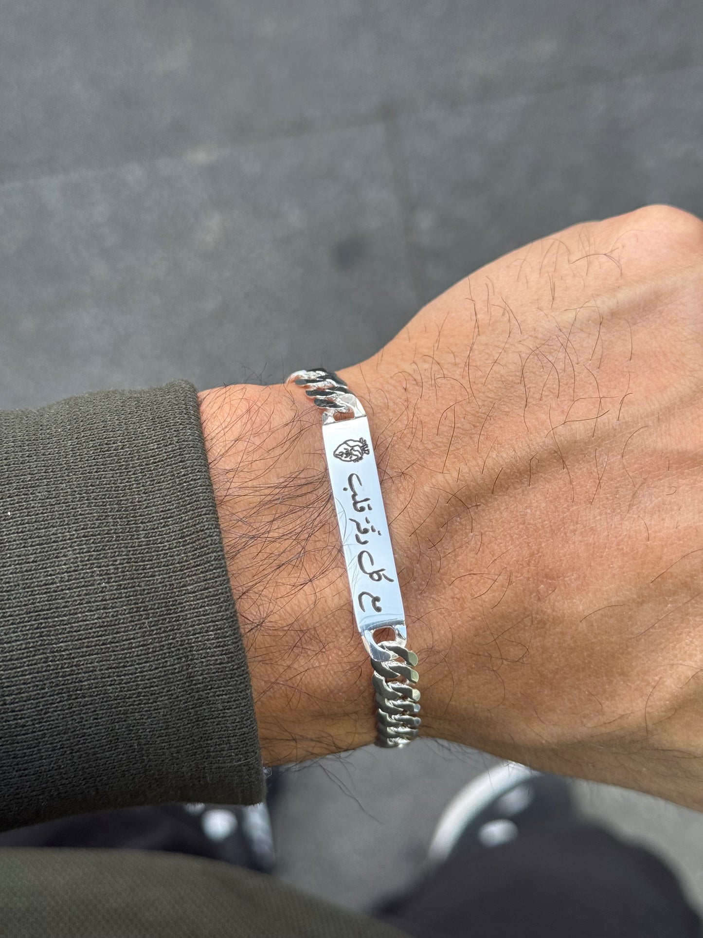 925 Sterling Silver Gourmet Chain Bracelets for Men