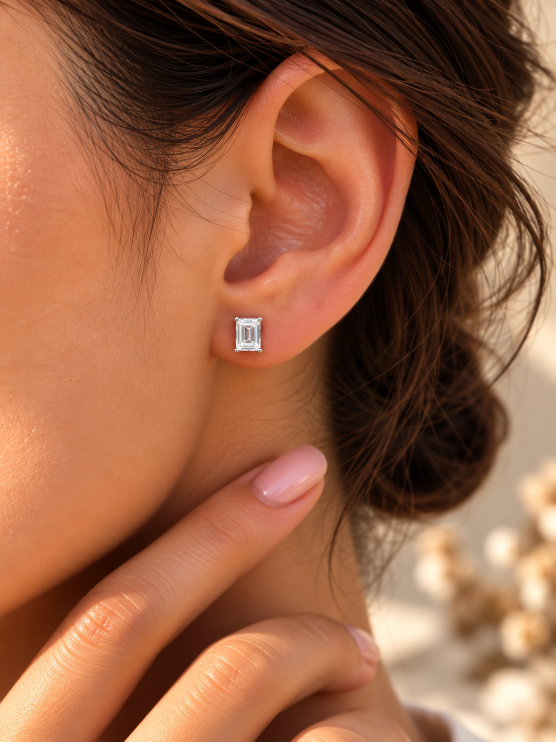 Rectangle Shape Earrings