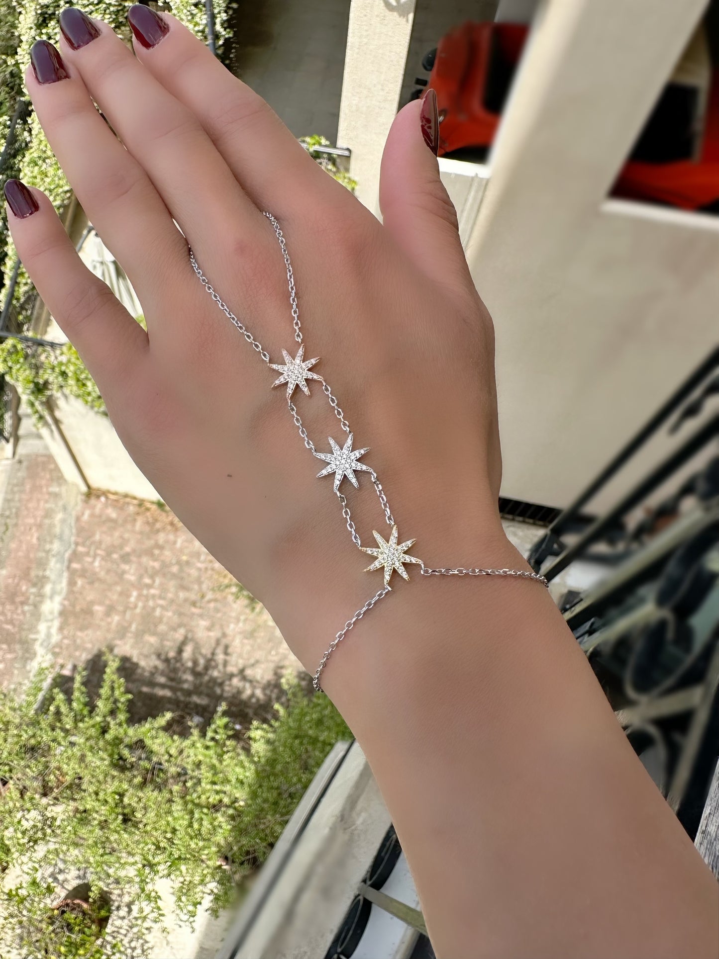 Stars Bracelet Ring