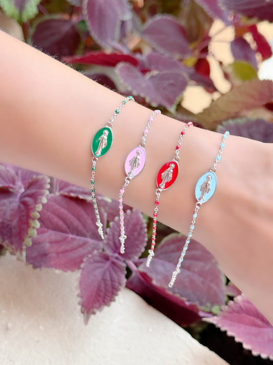 Colourful Saint Mary Bracelet