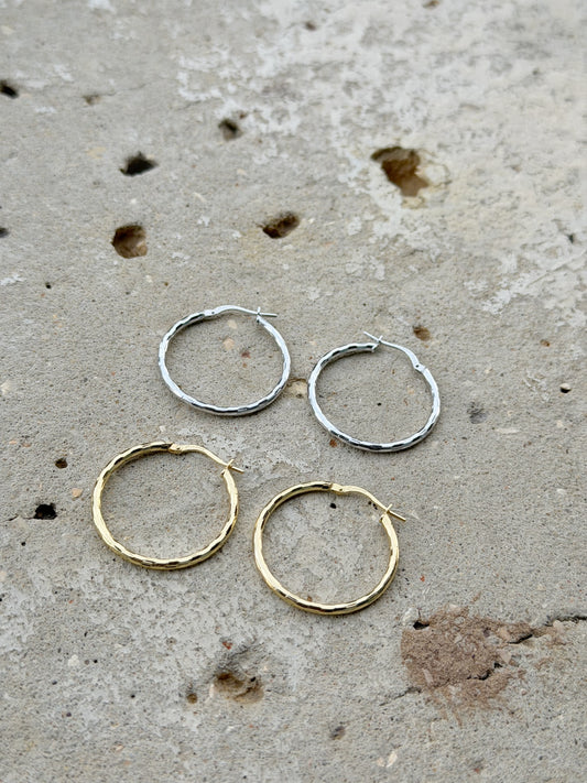 Hoop Design Earrings