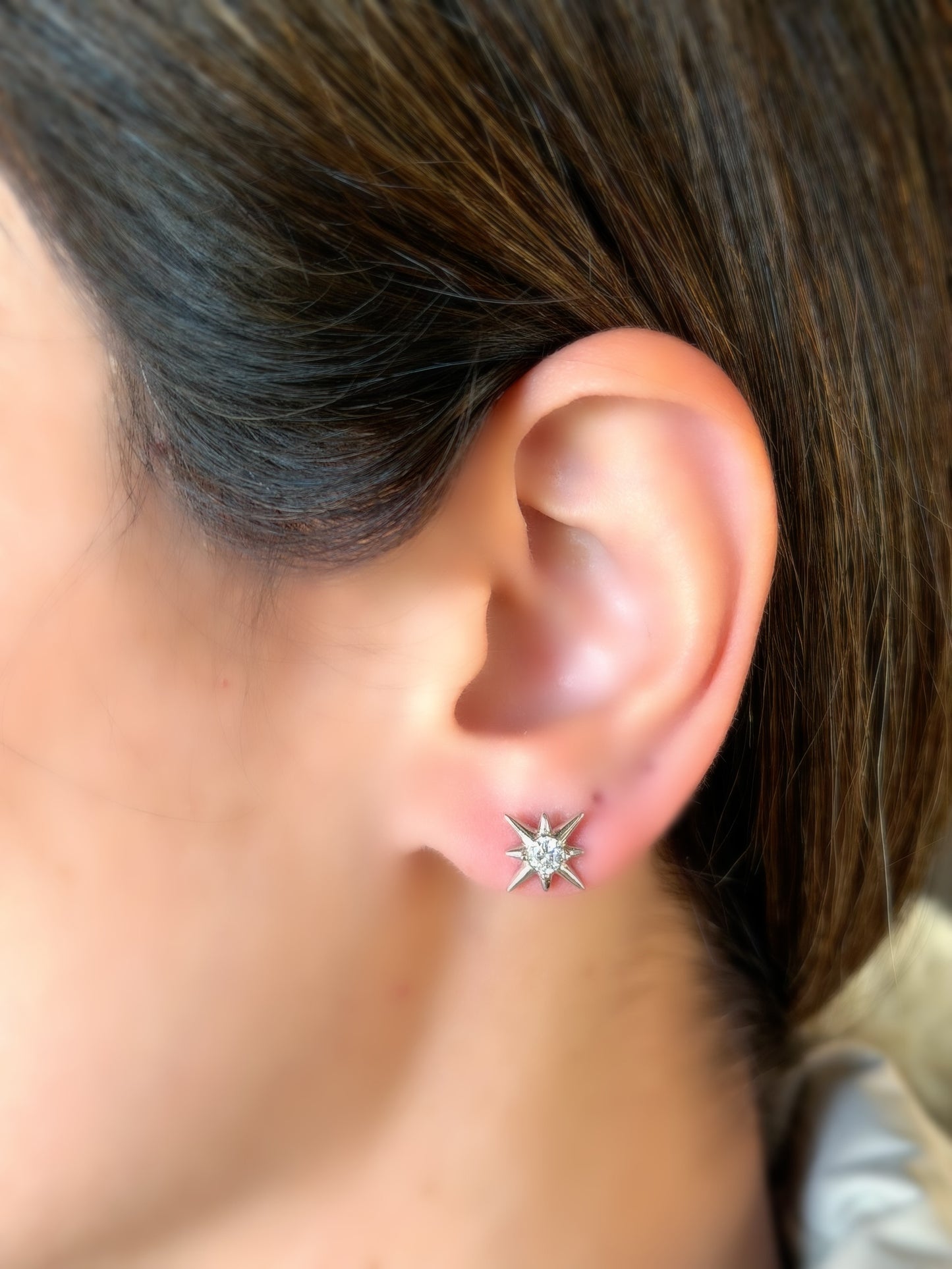 Star Design Earrings