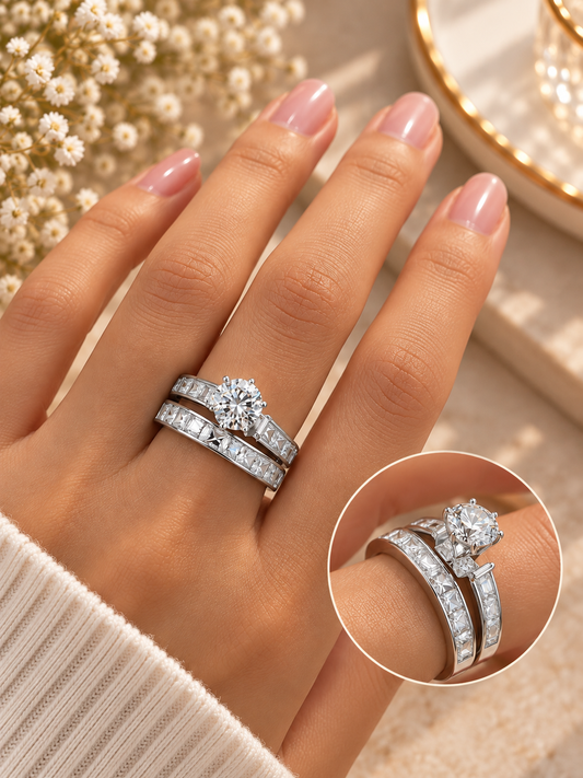 Big Stone Twin Design Ring