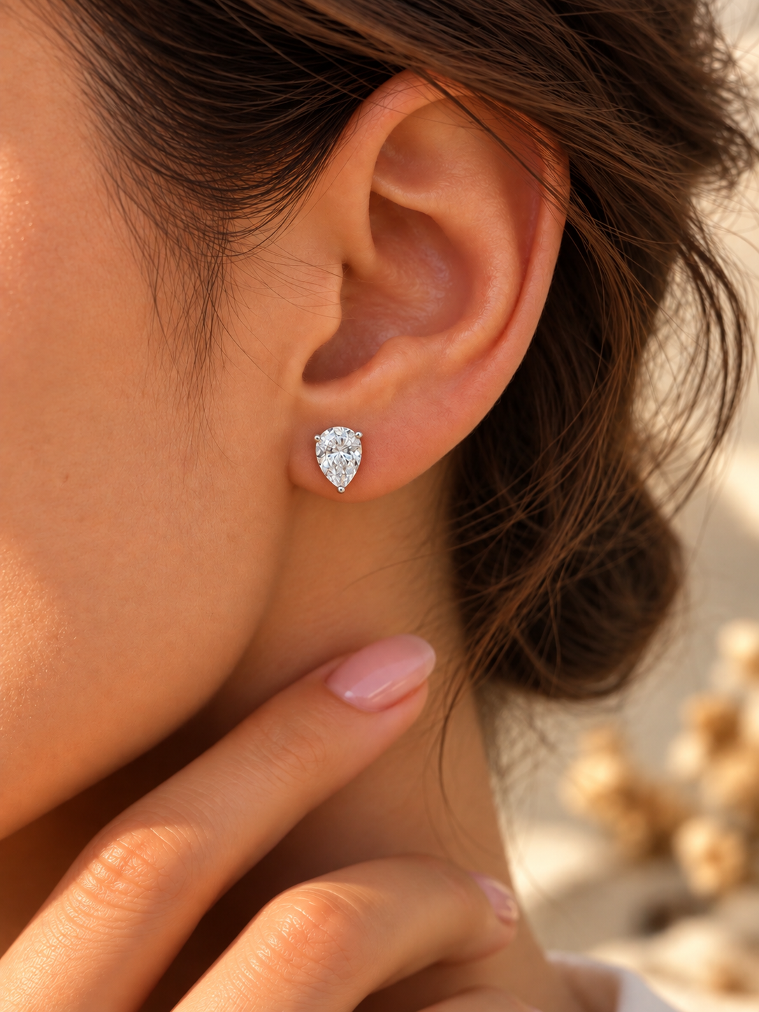 Pear Design Earrings