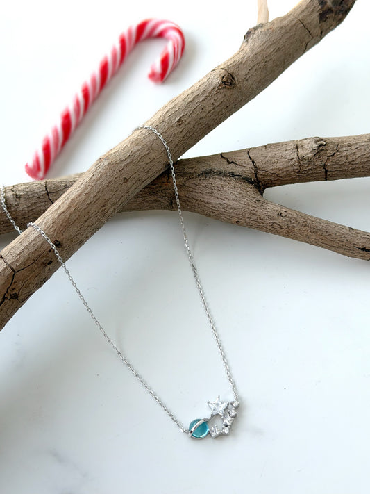 Planet & Star Necklace