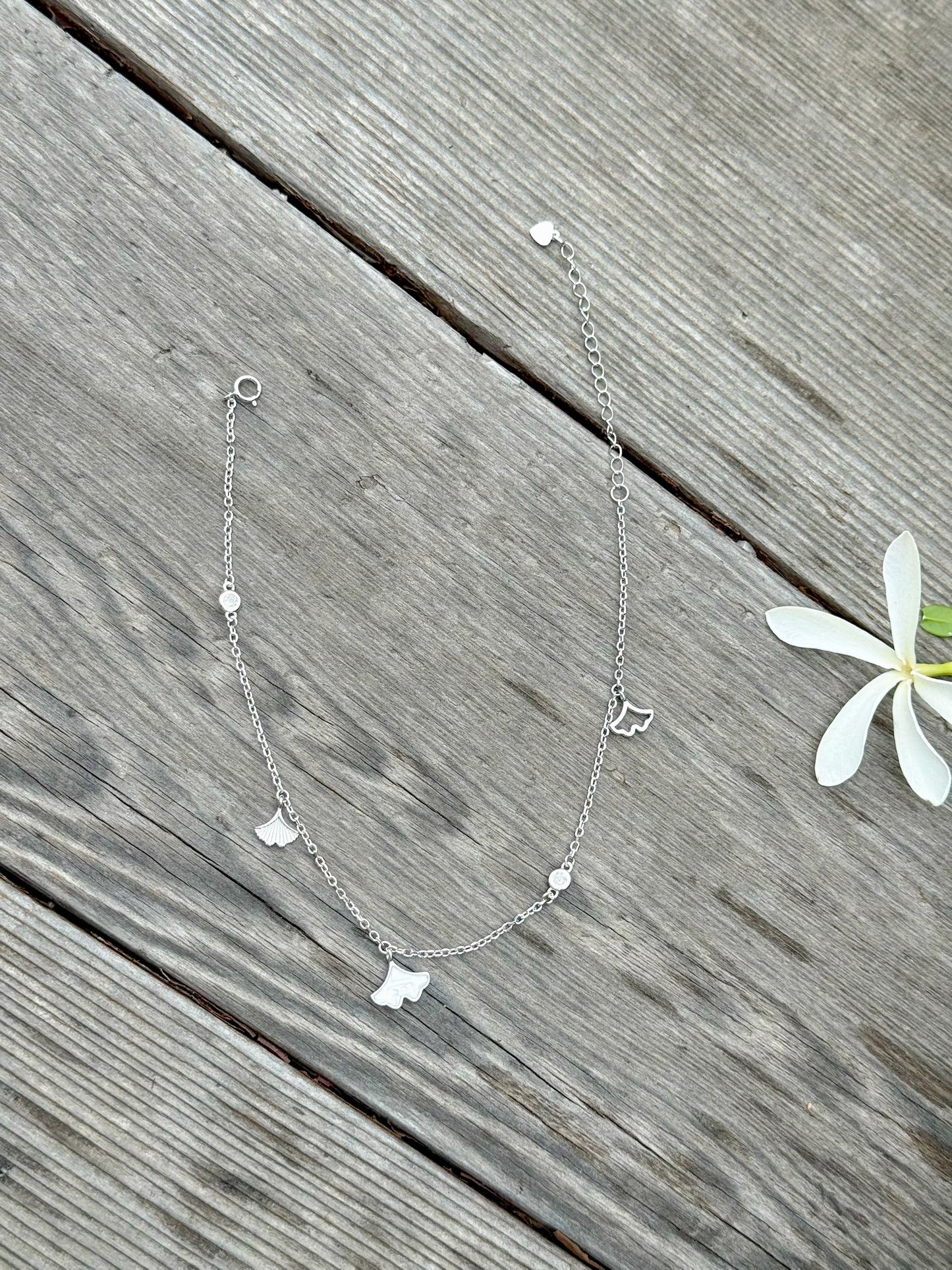 Sea Shell Design Anklet