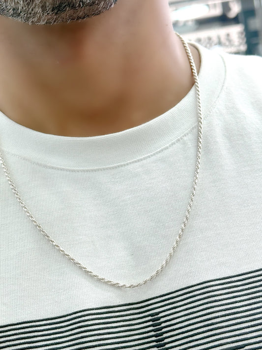 Rope Design Chain For Men