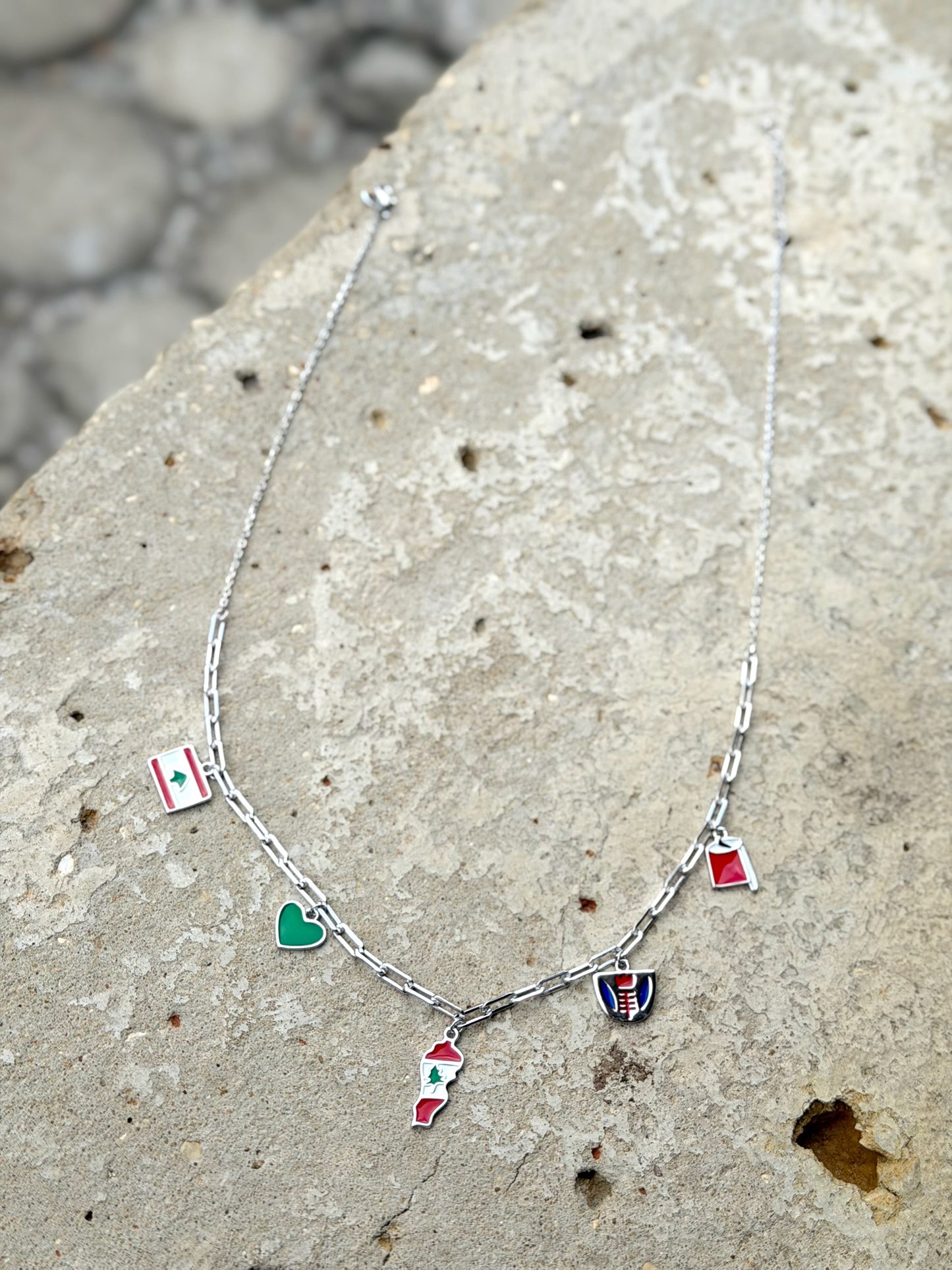 Lebanon-Themed Necklace