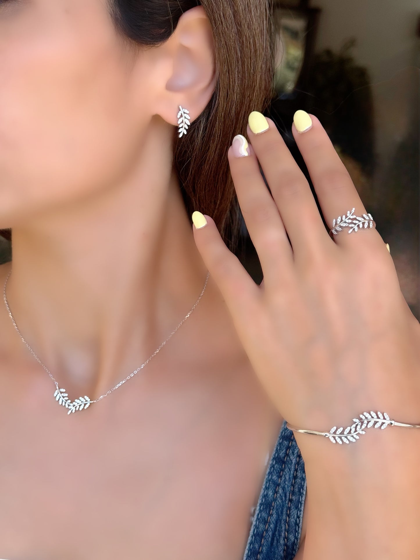 Classy & Simple Leaf Design Set