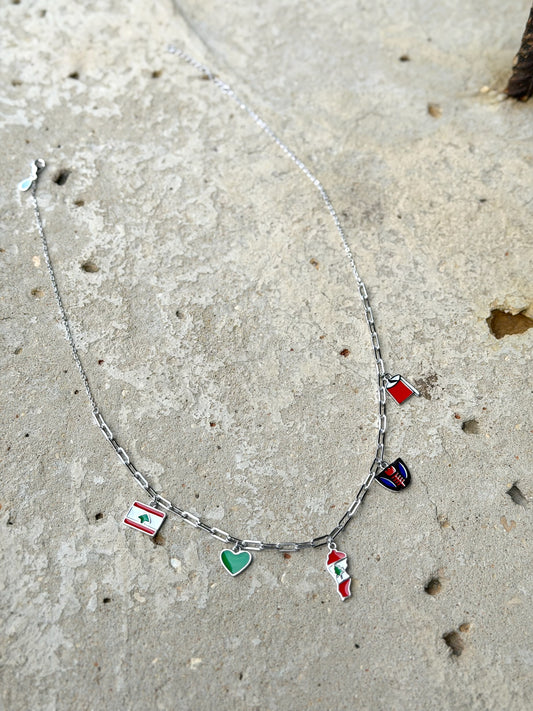Lebanon-Themed Necklace