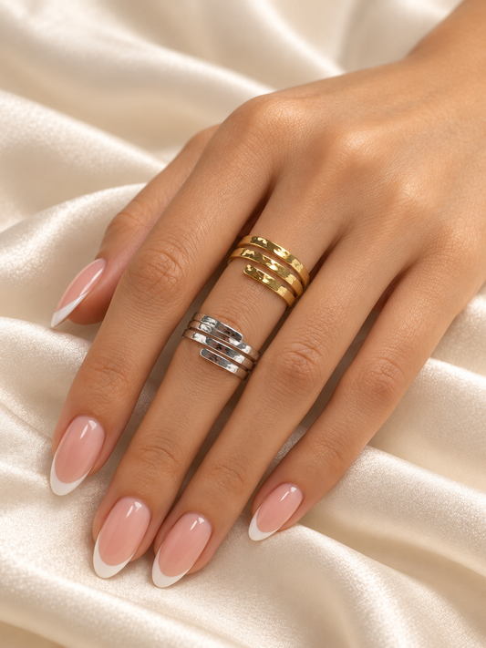 Silver 925 Spiral Design Ring