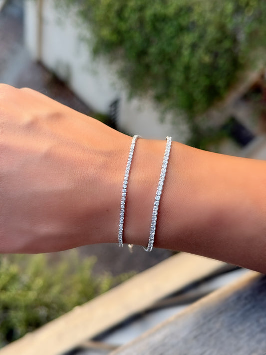 Tennis Bracelet Adjustable Size 16cm+ 3 cm extension