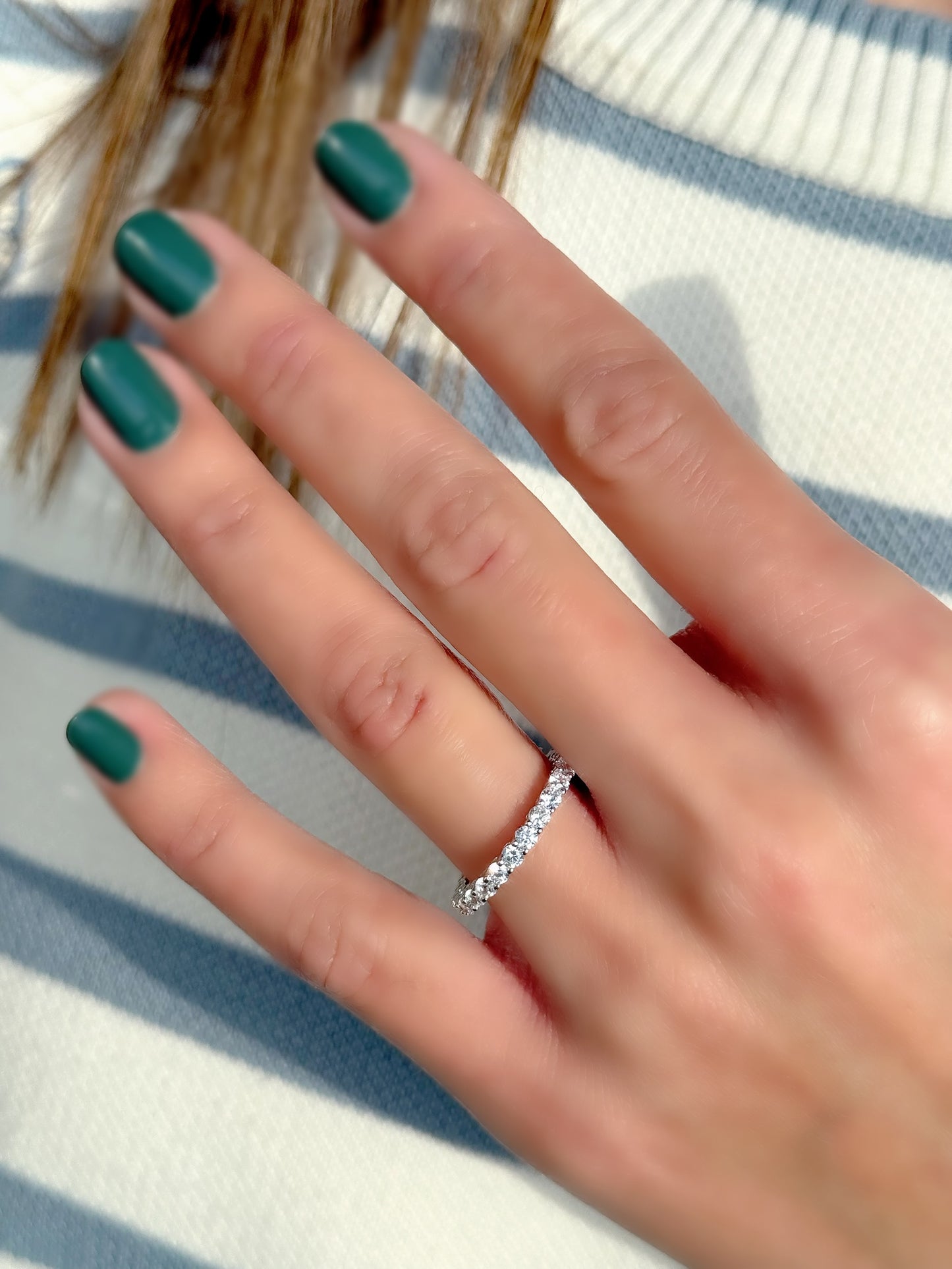 Eternity Ring Medium Round Stones