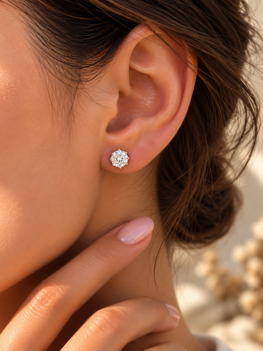 Round Shape Design Earrings