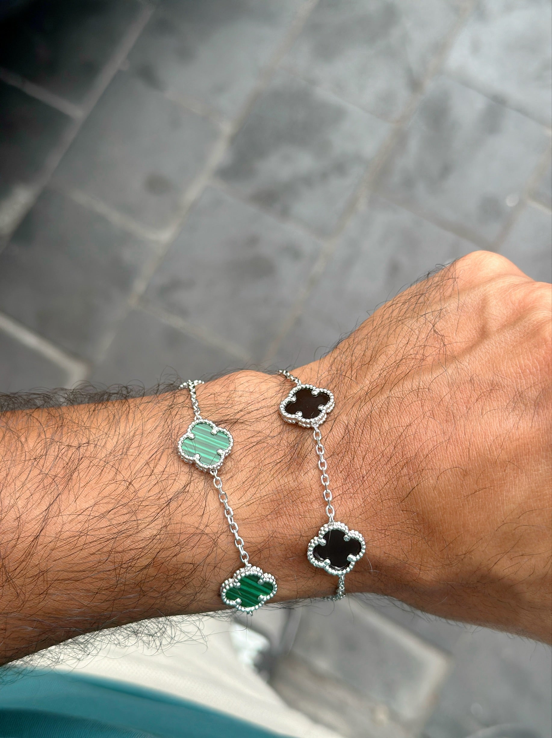 Van Cleef Men Bracelet β Azalea Silver Jewelry