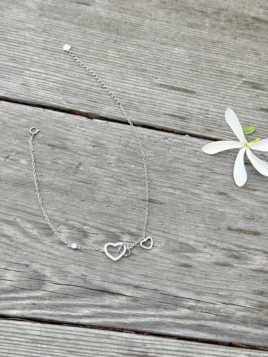 Hearts Design Anklet