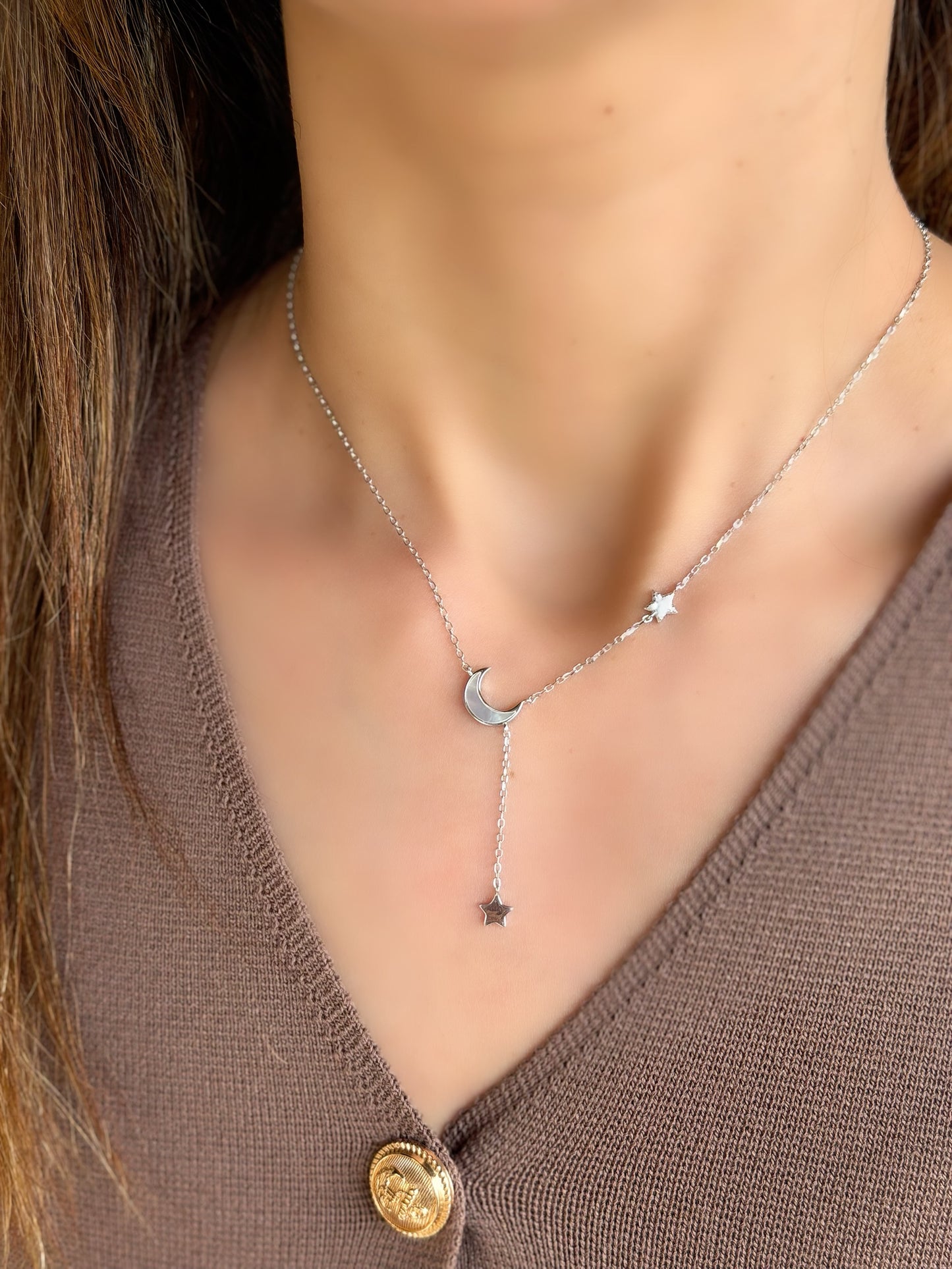 Moon & Star Necklace