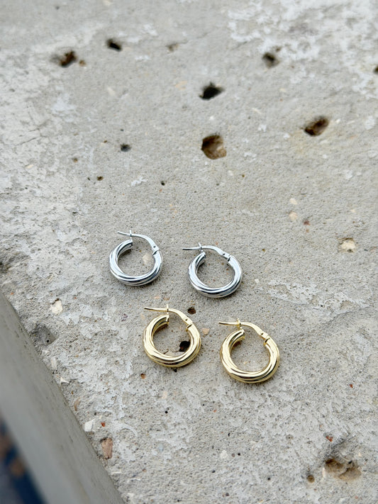 Hoop Design Earrings