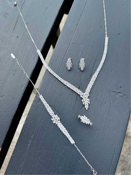 Wedding Set leaf Design