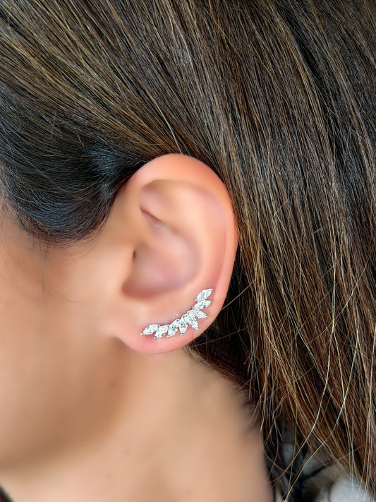 Marquise Design Climbing Earrings