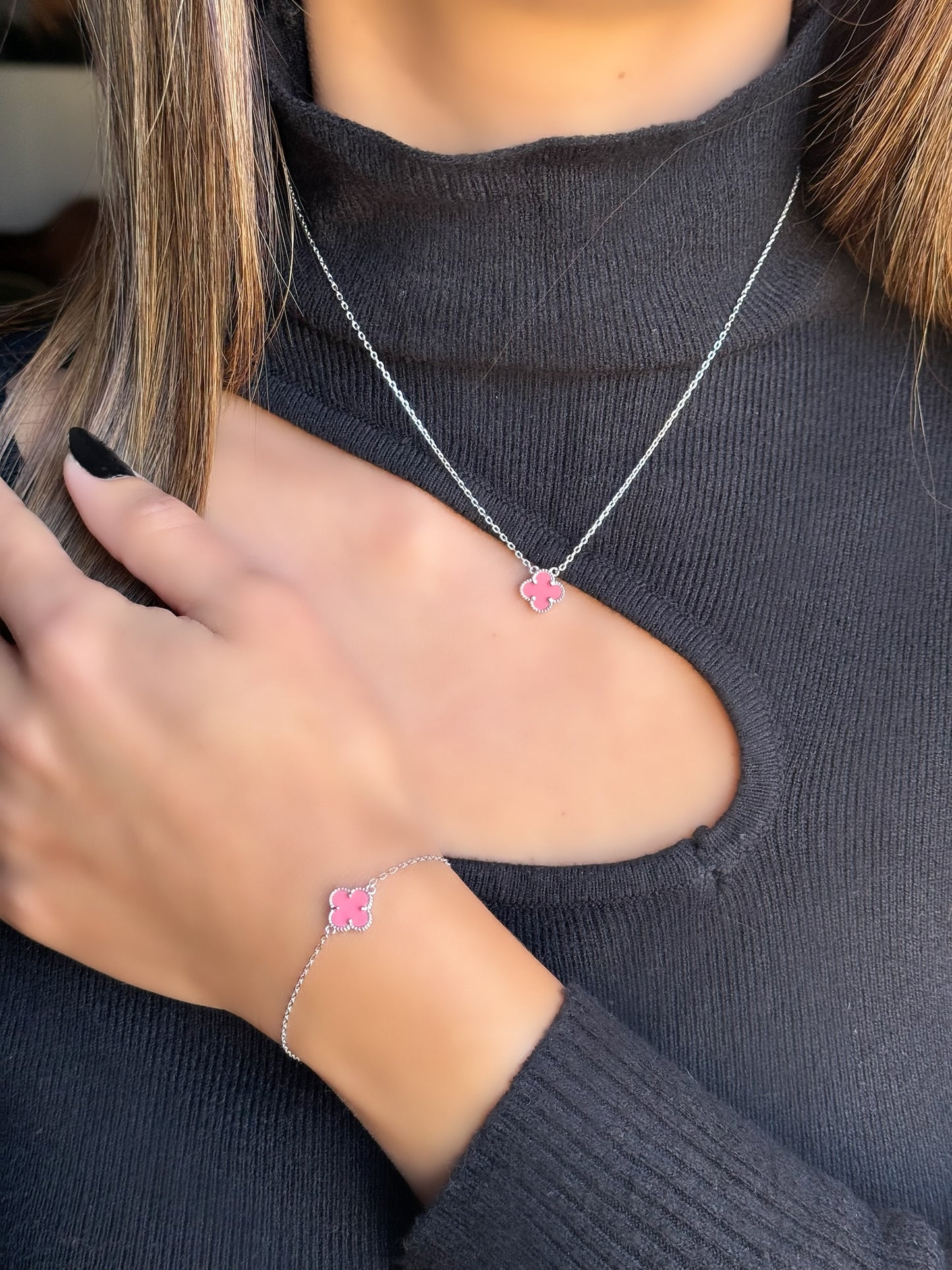 Pink Van Cleef set