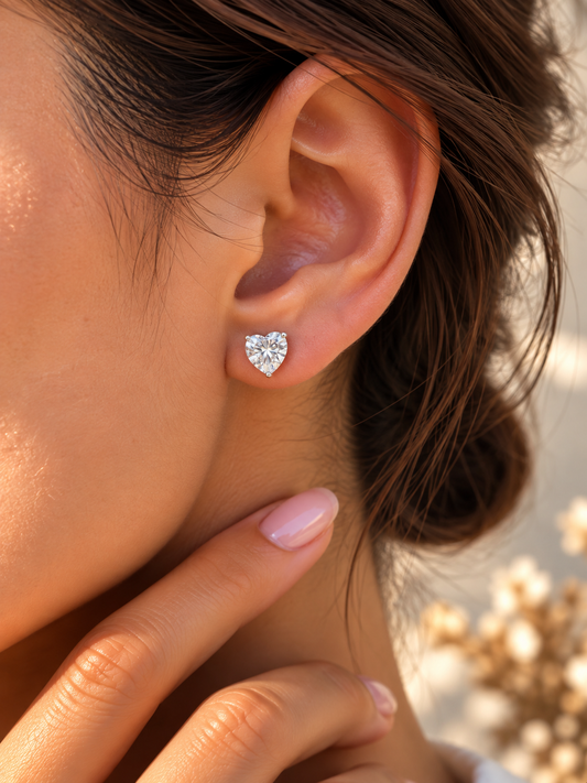 Heart Shape Design Earrings