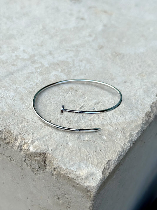 Nail Bangle Design Bracelet