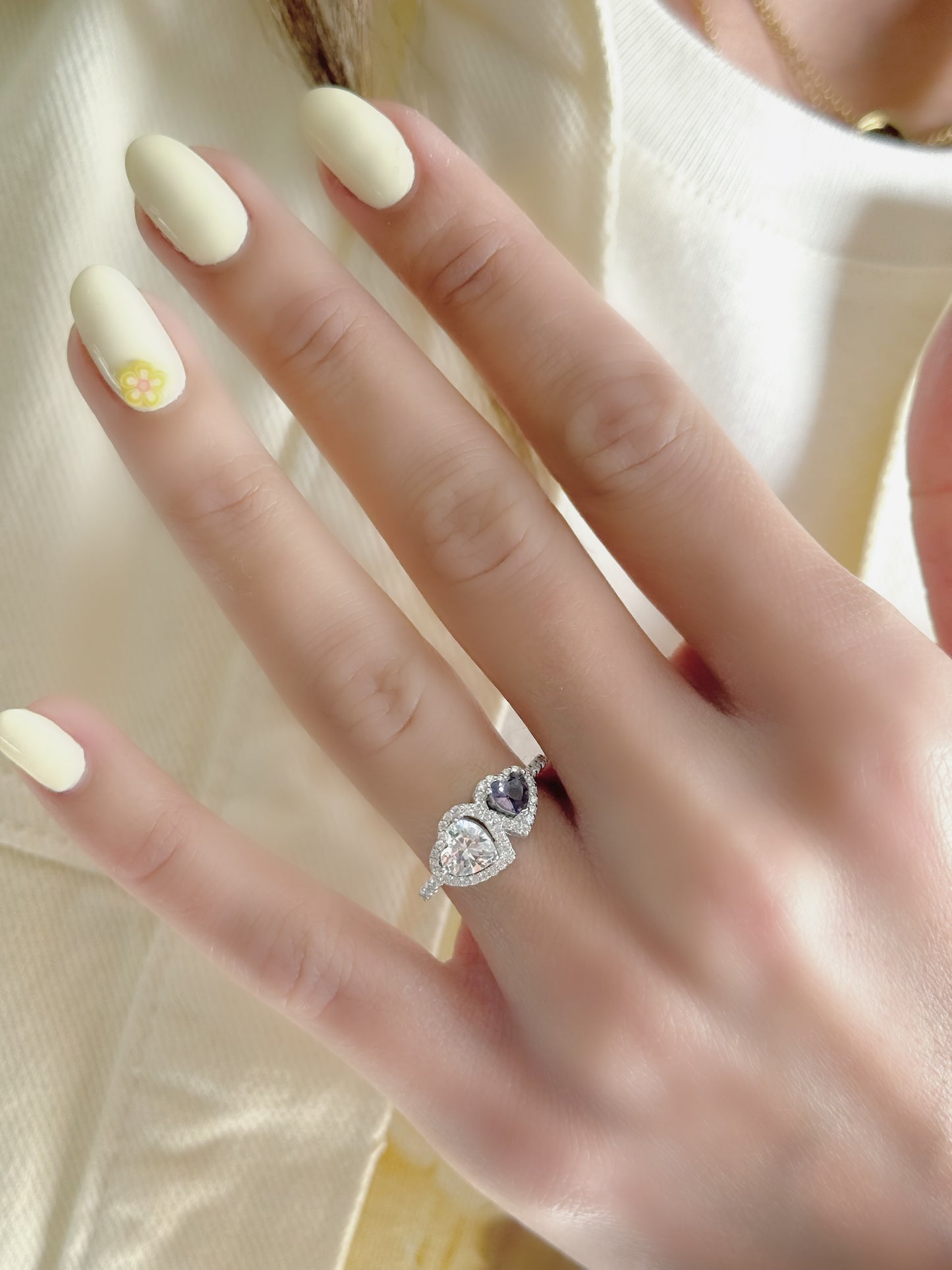 Double Heart Ring