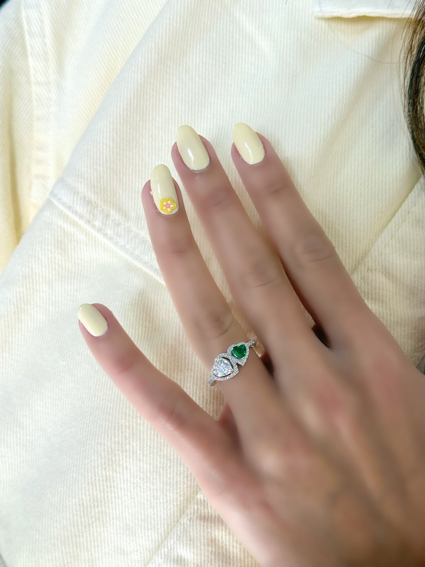 Double Heart Ring