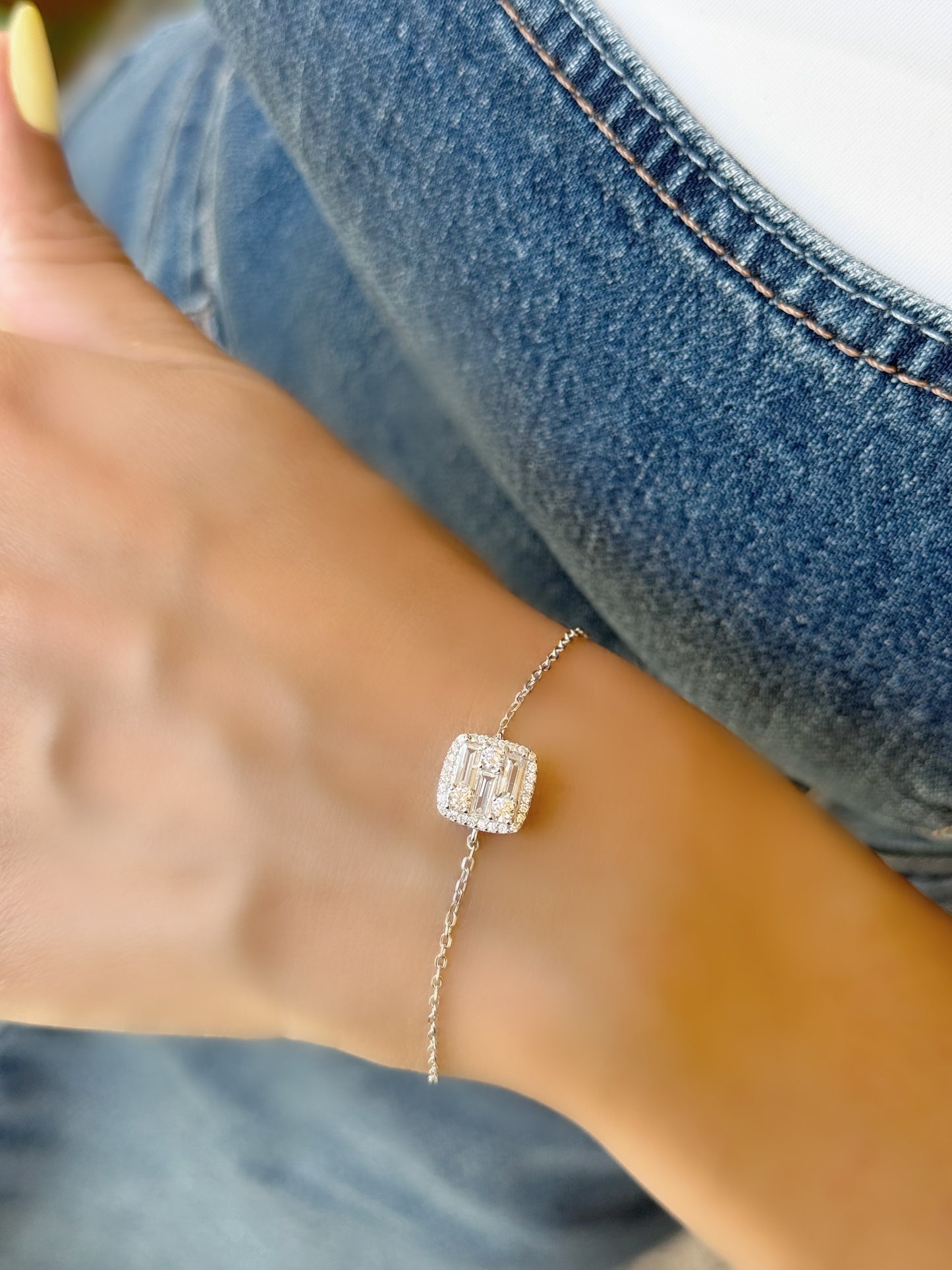 Cushion Cut Stone Design Set