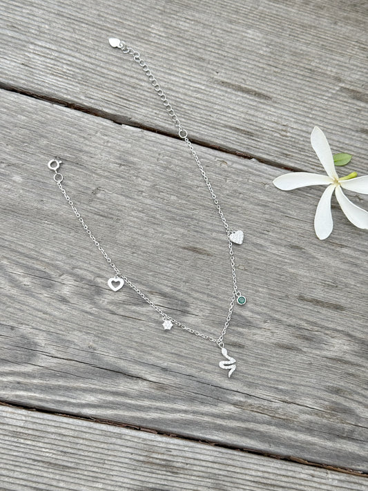 Snake Design Anklet