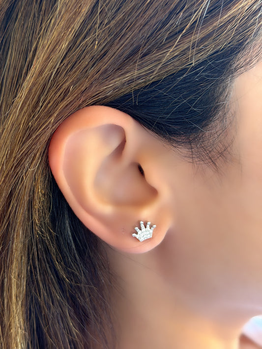 Crown Design Earrings