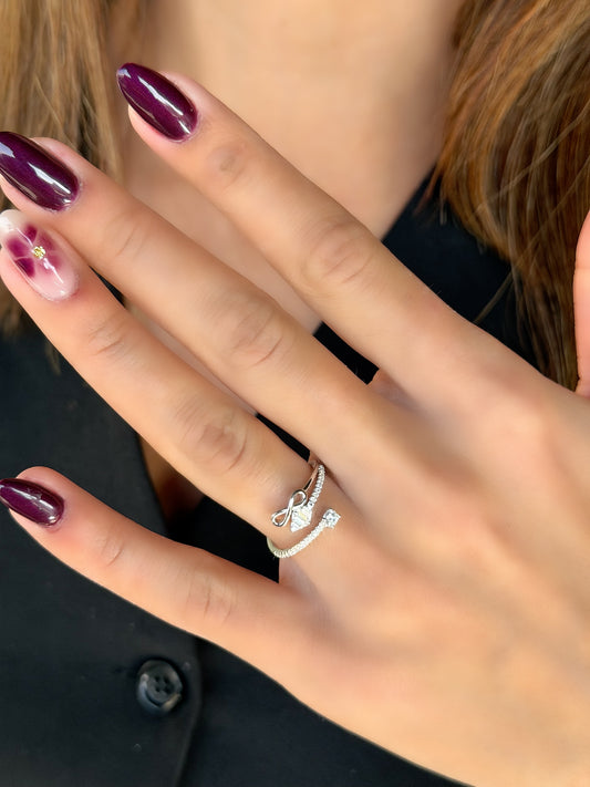 Infinity Design Adjustable Ring