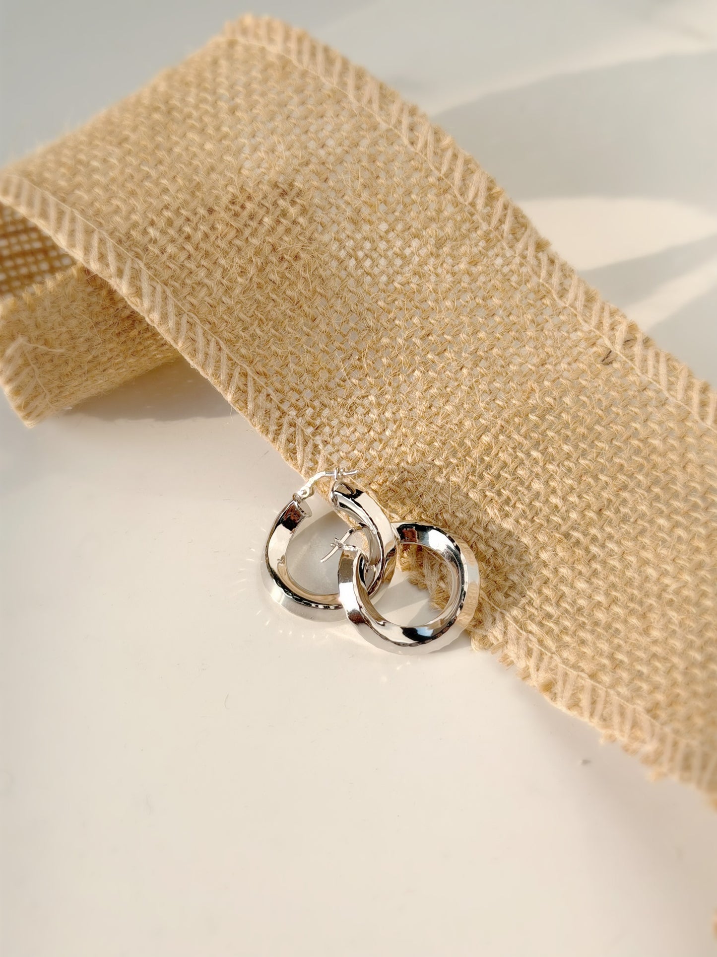 Curved Hoop Earrings